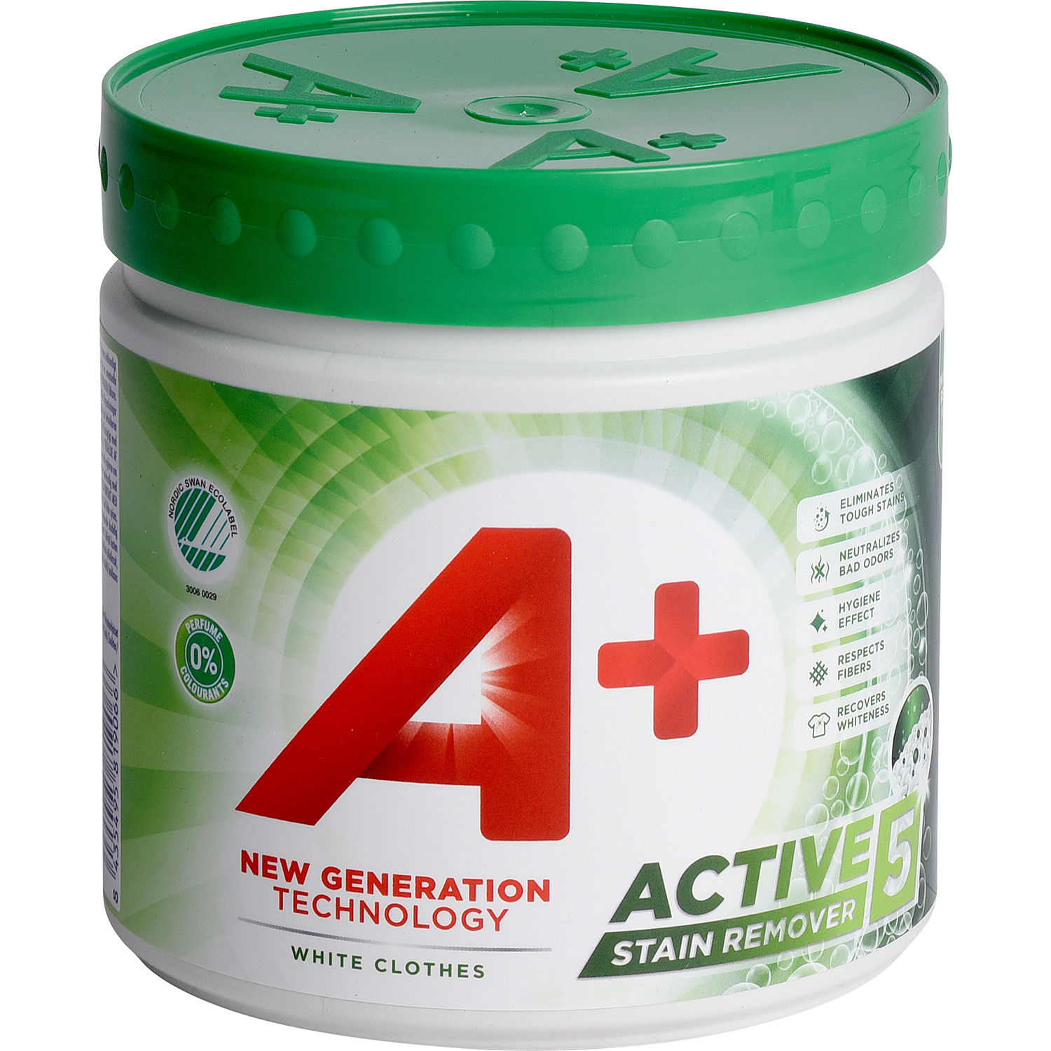 A + ACTIVE 5 White Stain remover 465g 